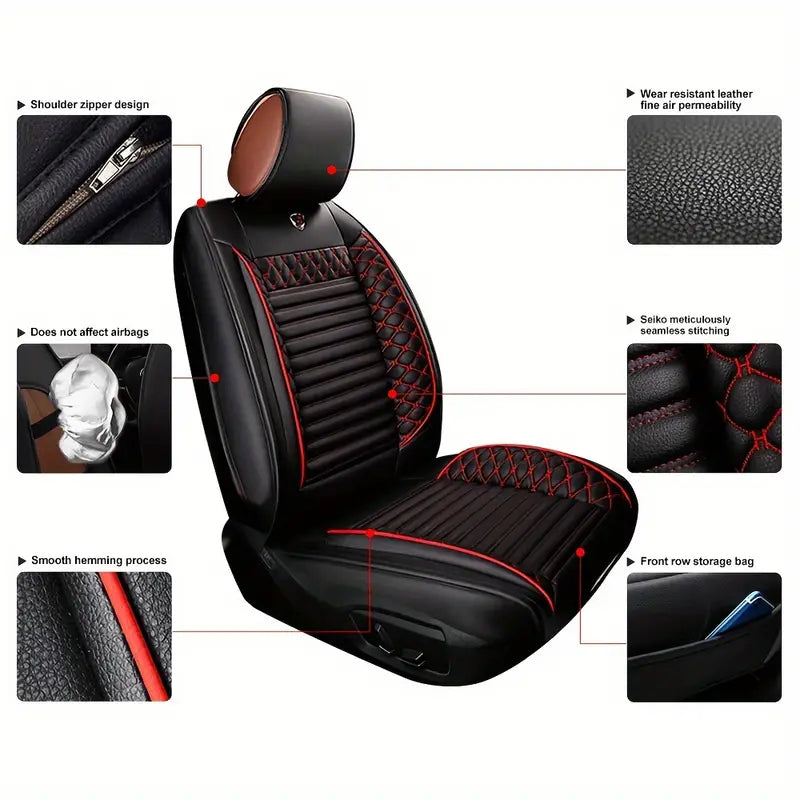Universal Seat Covers Full Set Universal Automotive Front And Rear d8c0a8c7-5bf0-4f26-a46d-6e475bcffb78