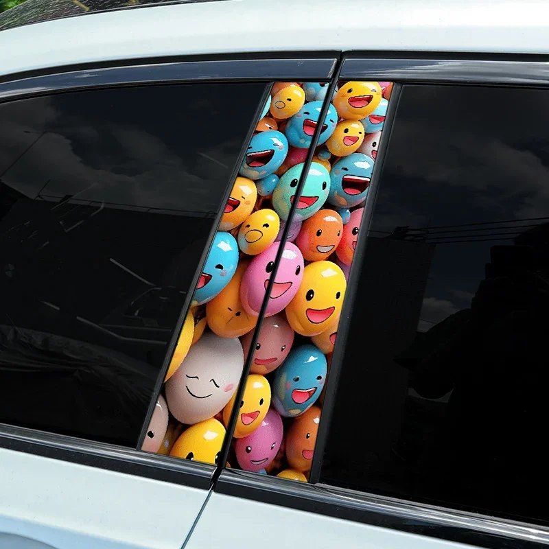 2pcs Funny Graffiti Car Sticker Auto Door Pillar Waterproof download-2024-10-31T013919.378