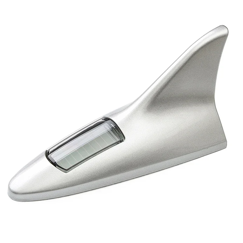 Car Shark Fin Antenna with Solar Energy LED Light Silver download_-_2024-11-05T210758.876