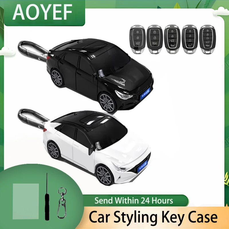 2024 For Hyundai I30 Ix35 Car Styling Remote Car Key Case Cover download_12