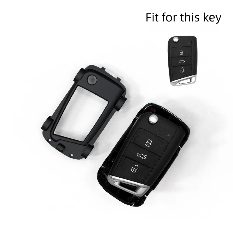 For Volkswagen Tiguan VW Polo Golf 7 Skoda Octavia Kodiaq Karoq Seat Ateca Leon Lbiza Key Cover download_6