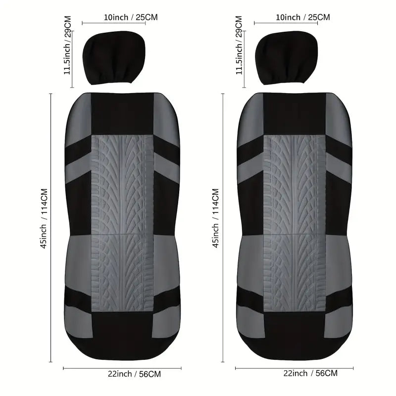 2 Premium Front Car Seat Covers with Removable Headrest Universal Fit e9ea23e3-ba25-421a-bd76-29b1ebfc73a9