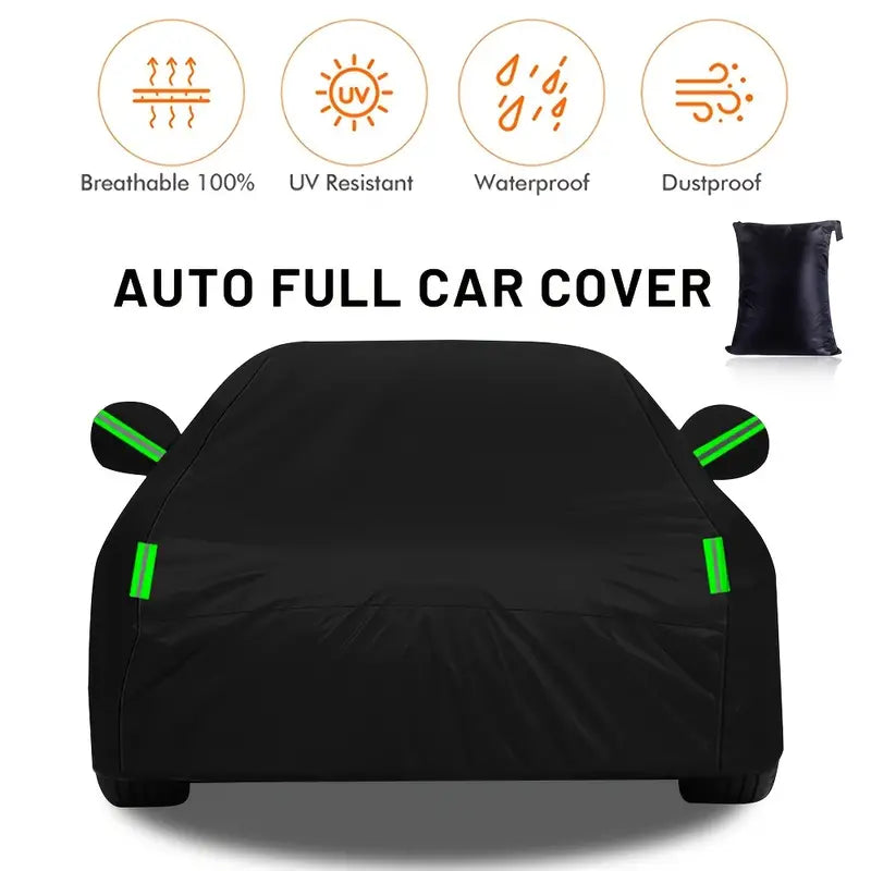 1pc Duty Waterproof Full Car Cover Outdoor UV Snow Dust Rain Resistant Protection ee3fed47-005c-4a7f-9f7d-845fce75732f