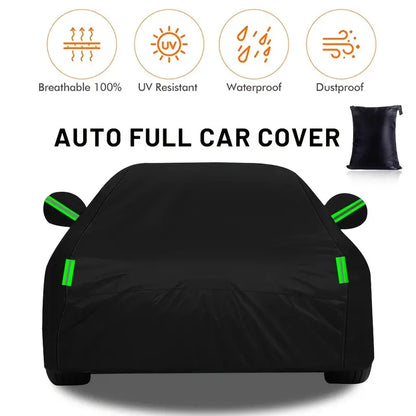 1pc Duty Waterproof Full Car Cover Outdoor UV Snow Dust Rain Resistant Protection ee3fed47-005c-4a7f-9f7d-845fce75732f
