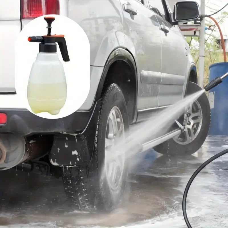 2.5L Multi-Directional Foam Sprayer with Attachments - Handheld, Versatile Cleaning f473832d6df467708277b9c8262518b6