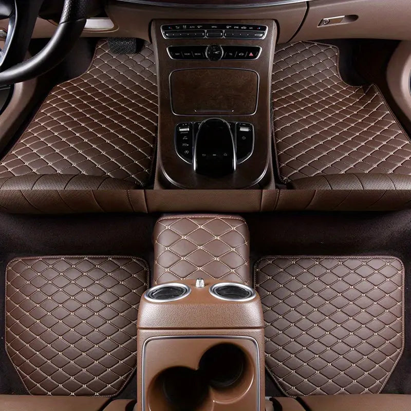 5pcs Universal Waterproof Car Floor Mats - Protect Your Car's Interior from Dirt, Mud, and Spills! Brown-5Pcs f54d37ca-bfc3-4103-9fda-2efe49728c9f_800x800_328bd6d7-08d3-4aec-b6c5-cf72cc56a17f