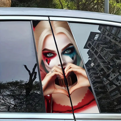 2pcs Fun & Stylish Clown Car Decals - Vinyl B-Pillar Sticker f5ebc3b3-da74-4c3a-8917-0d2efd5ec7da