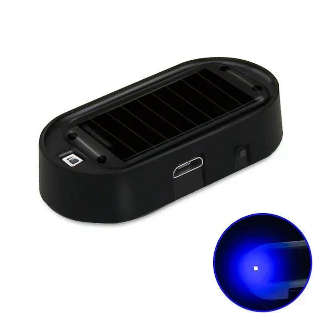 freedom forever solar Power Simulated Dummy Alarm Warning Anti-Theft LED Flashing Black - Blue Light freedom-forever-solar-power-simulated-dummy-alarm-warning-anti-theft-led-flashing-auto-parts-15