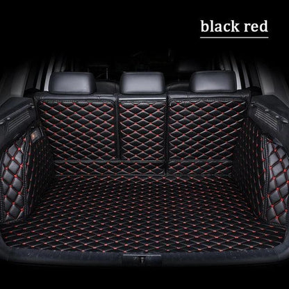 Full Set Trunk Mat Leather Trunk Mats Car Trunk Mat Black With Red Line full-set-trunk-mat-leather-trunk-mats-car-trunk-mat-auto-parts-10