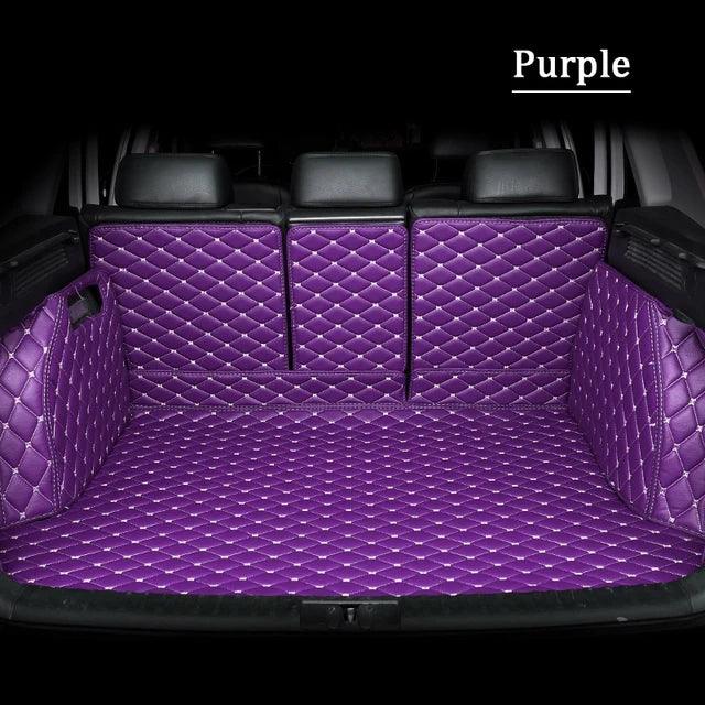 Full Set Trunk Mat Leather Trunk Mats Car Trunk Mat Purple full-set-trunk-mat-leather-trunk-mats-car-trunk-mat-auto-parts-8