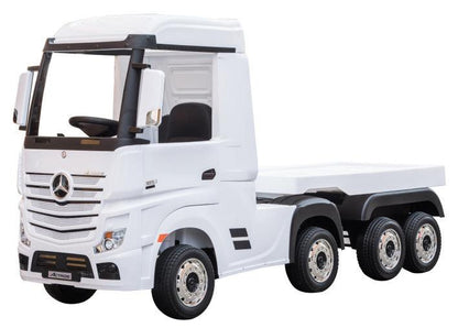 Kids Truck Electric Car White Mercedes-Benz front + car body kids-truck-electric-car-auto-parts-11