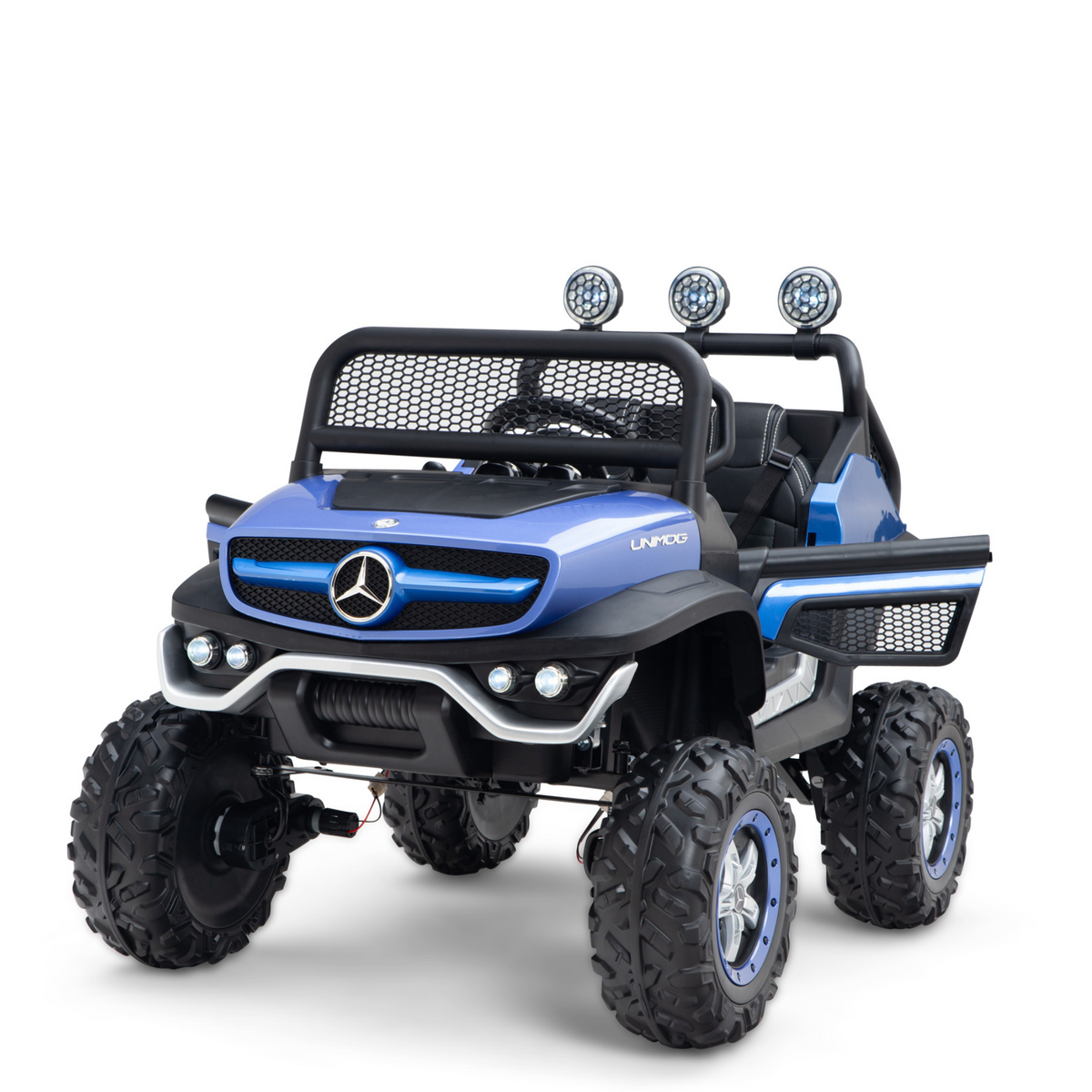 2026 Mercedes Benz Unimog 12V 4x4 Kids Ride On Car with Remote Control