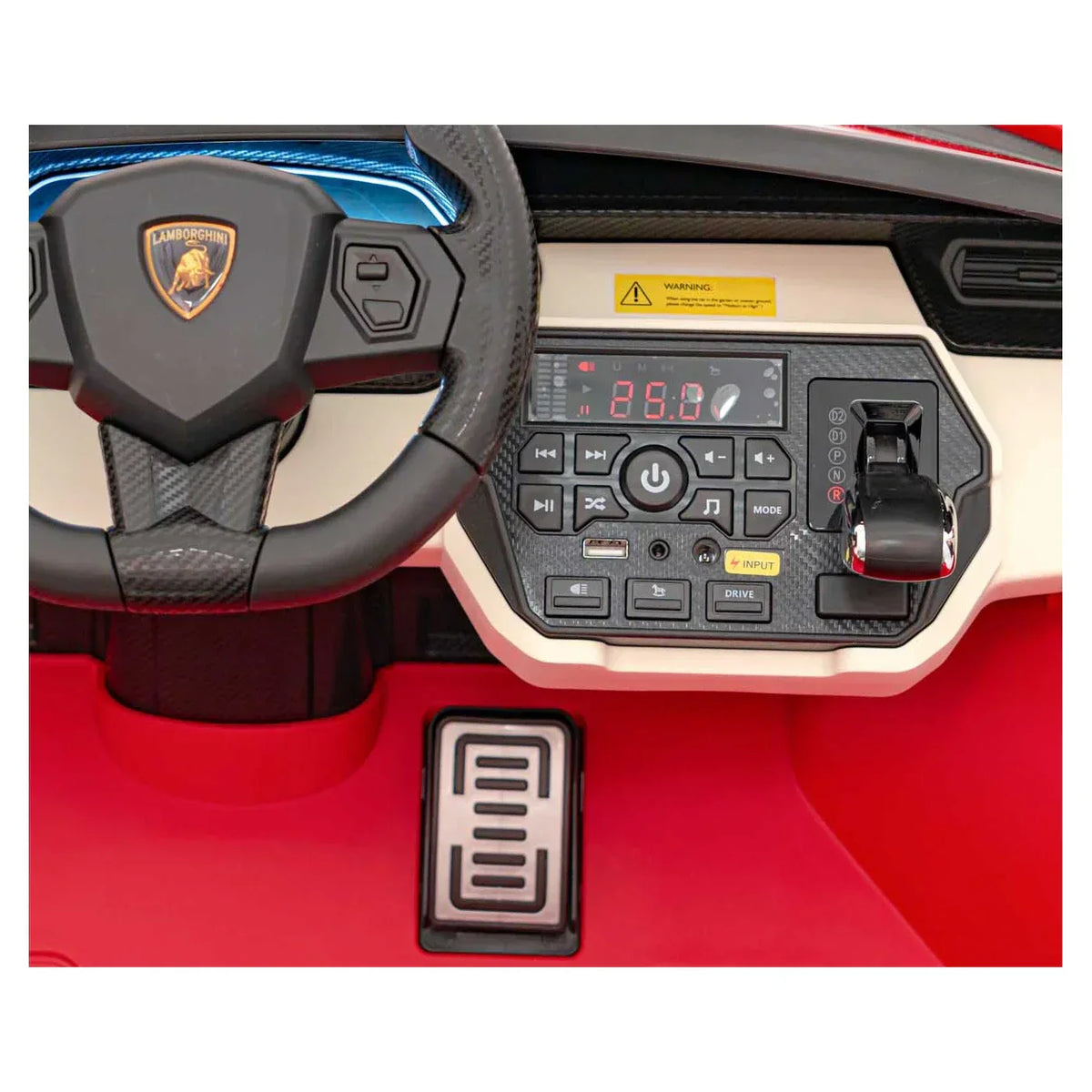 2026 24V Lamborghini Sian 2-Seater Ride-On Car