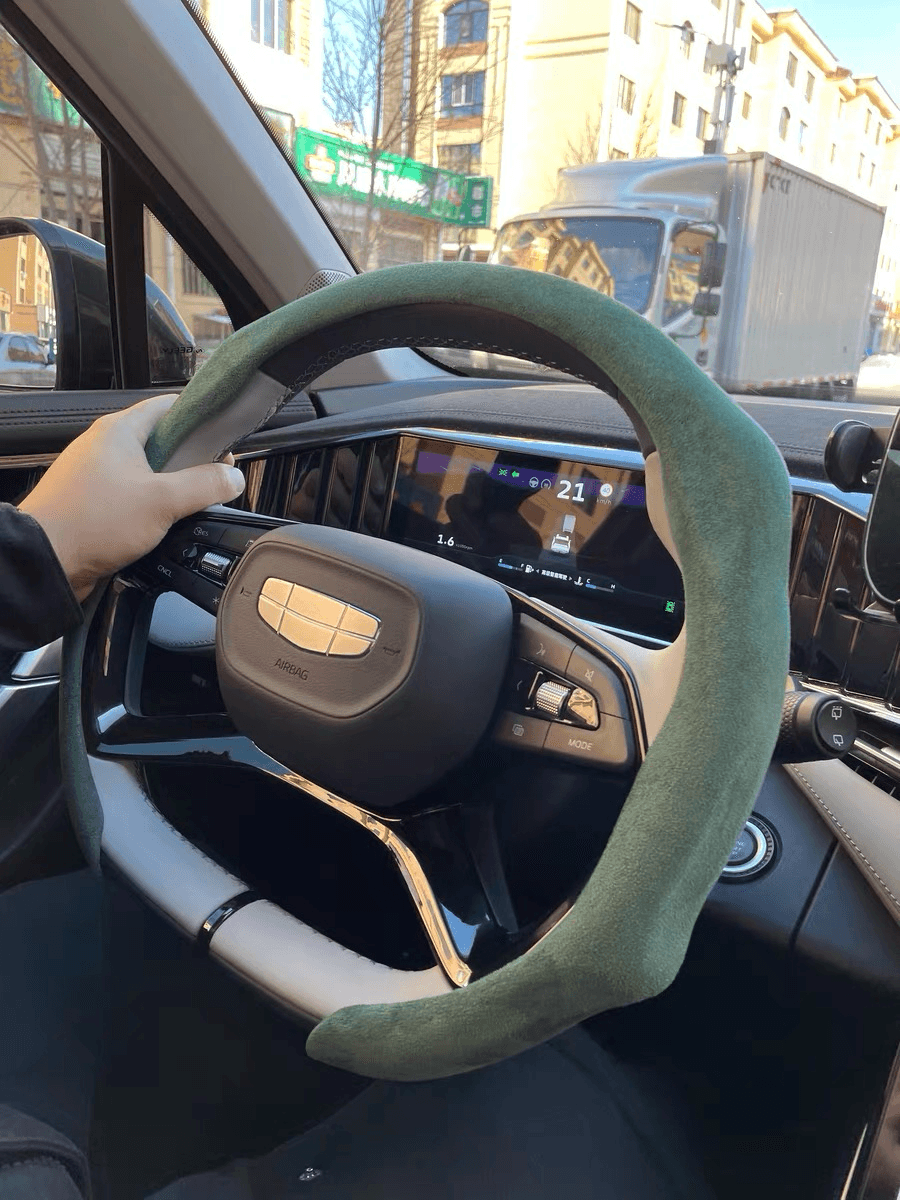 New High Quality Car Suede Steering Wheel Cover Universal new-high-quality-car-suede-steering-wheel-cover-universal-auto-parts-10