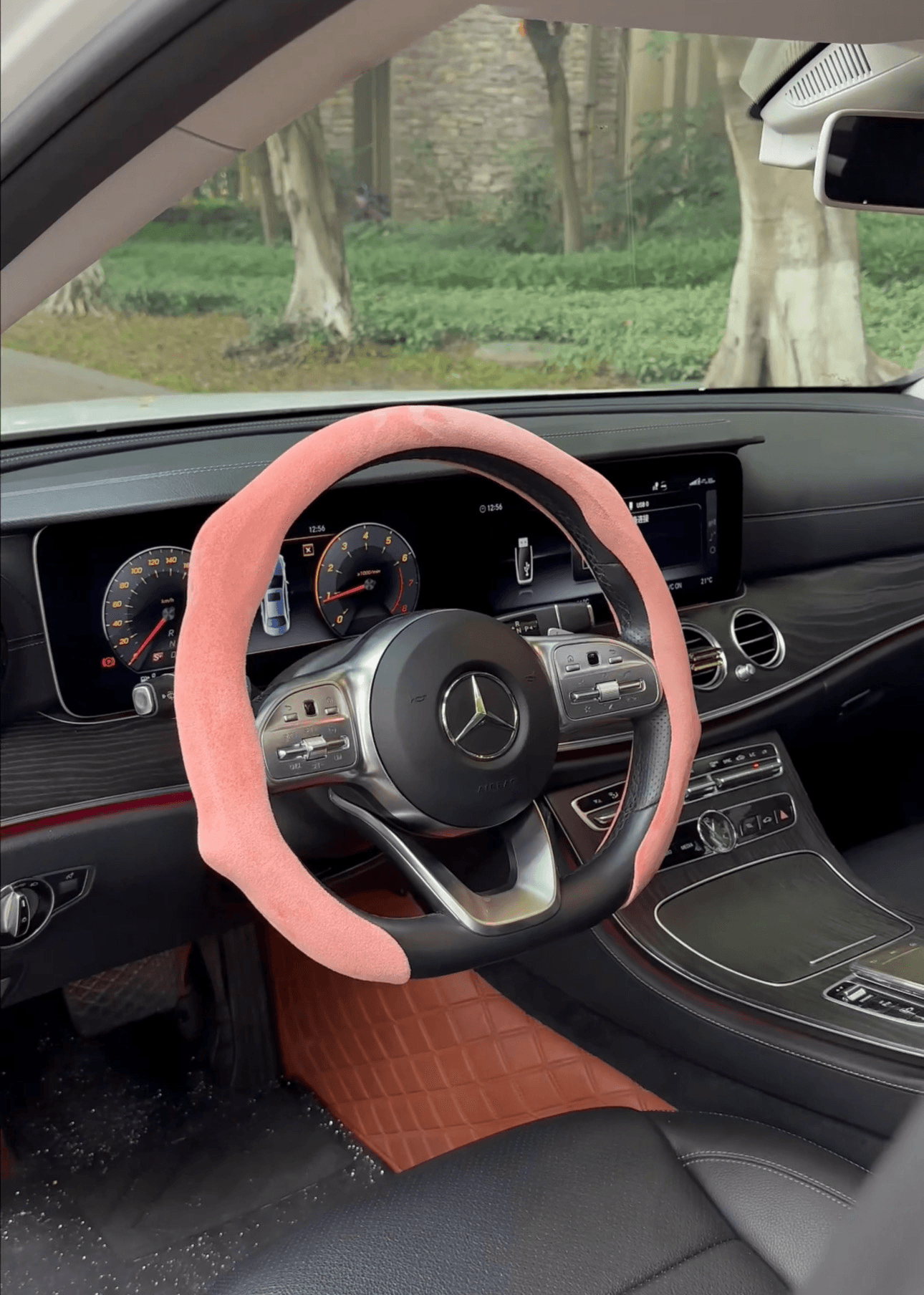 New High Quality Car Suede Steering Wheel Cover Universal new-high-quality-car-suede-steering-wheel-cover-universal-auto-parts-6