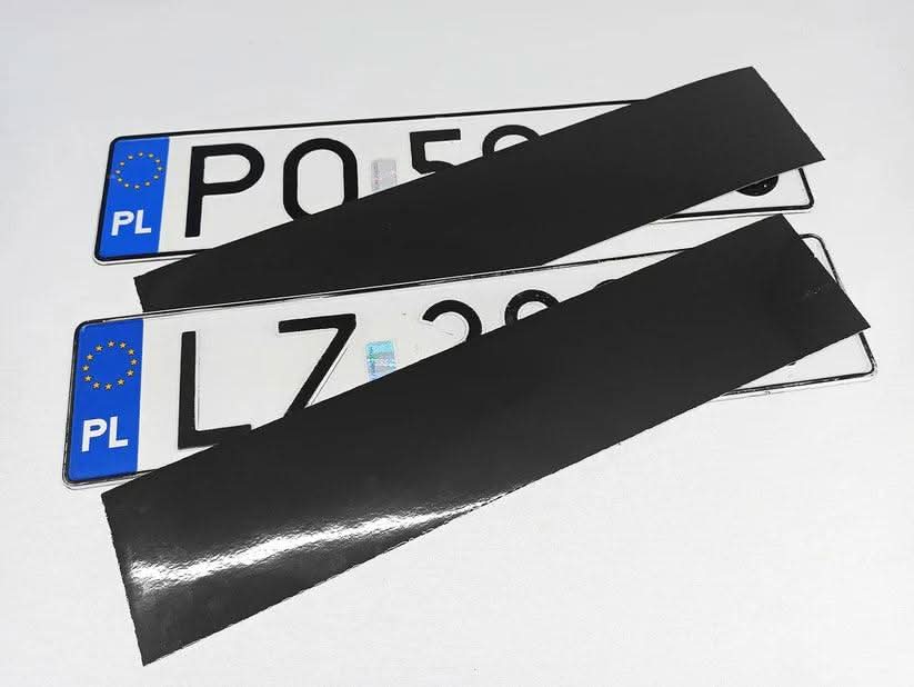 Number Concealer Sticker For license plates For 2 license plates number-concealer-sticker-for-license-plates-auto-parts-12