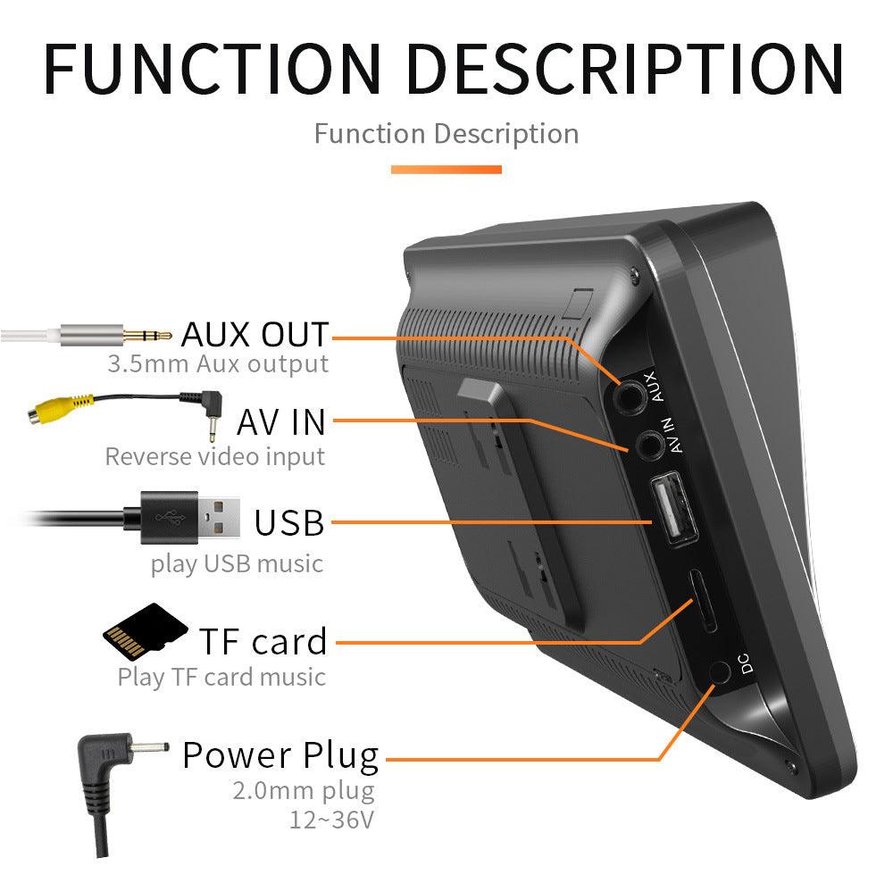 Portable 7inches Car Screen portable-7inches-car-screen-auto-parts-7