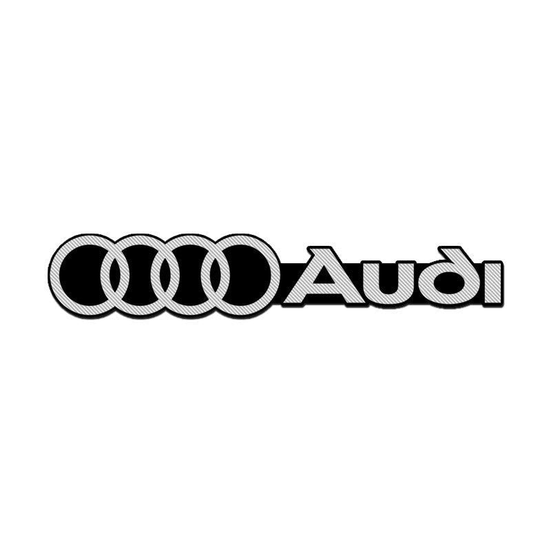 3D car metal stickers Auto Decorative Car Interior Sticker Audi 6Pcs sg-11134201-7rccl-lt0uumdtzx7vff