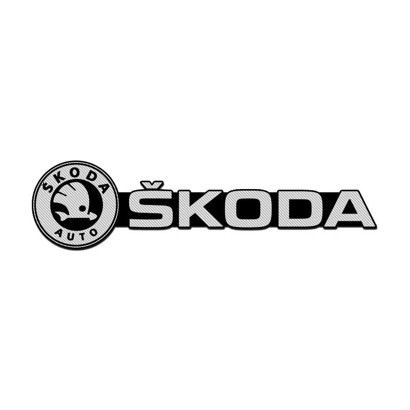 3D car metal stickers Auto Decorative Car Interior Sticker Skoda 6Pcs sg-11134201-7rcdi-lt0uuw8fkzz719