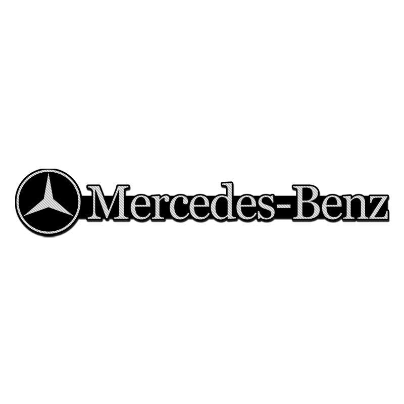 3D car metal stickers Auto Decorative Car Interior Sticker Benz 6Pcs sg-11134201-7rcdu-lt0uuojiu7ze81