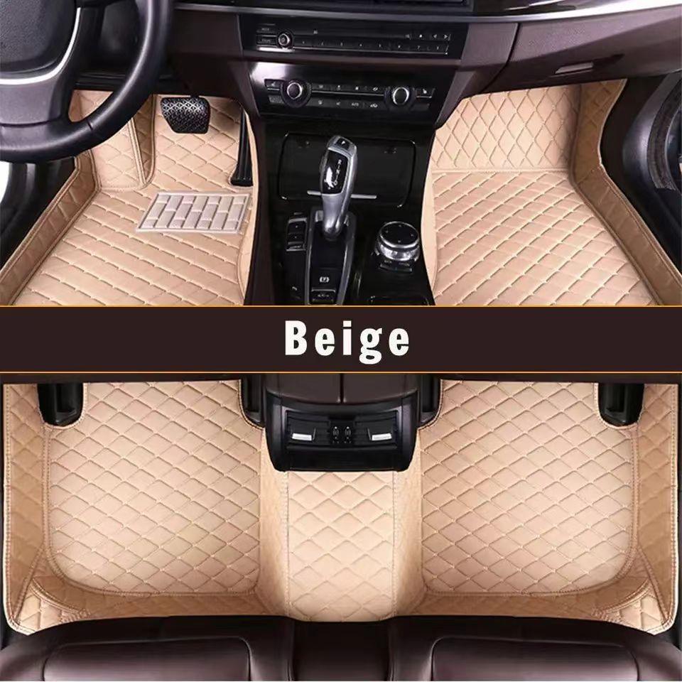Single Layer Floor Mats Beige 4 Seater single-layer-floor-mats-auto-parts-9