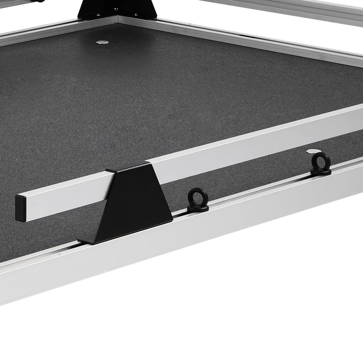Sliding Truck Bed Organizer, 58 x 41 Inch Heavy-Duty Truck Bed Storage Drawer with 1000 lbs Capacity, 6 Movable Rings for Cargo Securing, 2-Position Slide-Out Tray for Pickup Trucks