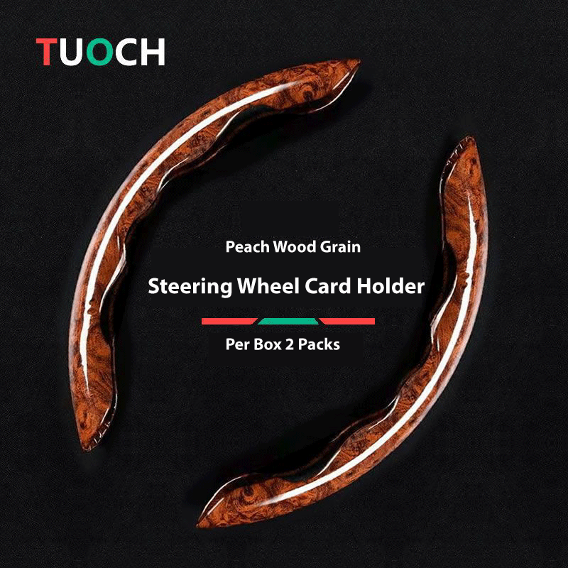 Steering Wheel Cover High-end Luxury Peach Wood Grain Steering Wheel Cover steering-wheel-cover-high-end-luxury-peach-wood-grain-steering-wheel-cover-auto-parts-1