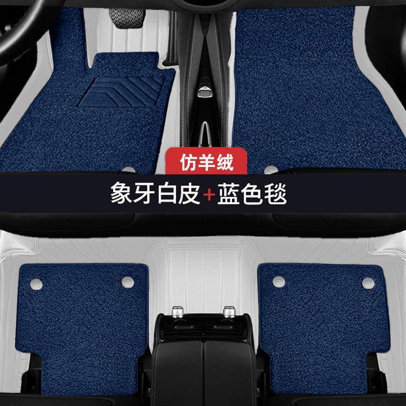 Surrounded Mats White + Deep Sea surrounded-mats-auto-parts-9
