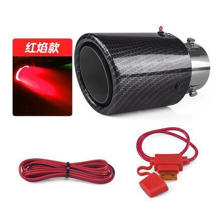 Turbo Light Curled edge red light turbo-light-auto-parts-4