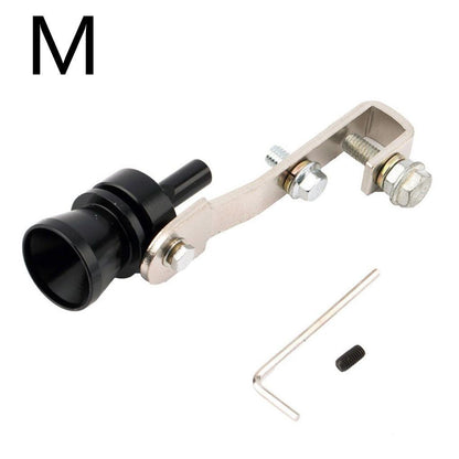 Turbo Sound Simulator Whistle Car Exhaust Pipe Whistle Vehicle Sound Muffler Black M - size turbo-sound-simulator-whistle-car-exhaust-pipe-whistle-vehicle-sound-muffler-auto-parts-11