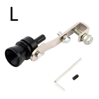 Turbo Sound Simulator Whistle Car Exhaust Pipe Whistle Vehicle Sound Muffler Black L - size turbo-sound-simulator-whistle-car-exhaust-pipe-whistle-vehicle-sound-muffler-auto-parts-12