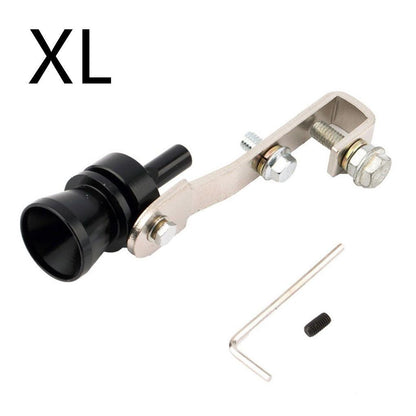 Turbo Sound Simulator Whistle Car Exhaust Pipe Whistle Vehicle Sound Muffler Black XL - size turbo-sound-simulator-whistle-car-exhaust-pipe-whistle-vehicle-sound-muffler-auto-parts-13