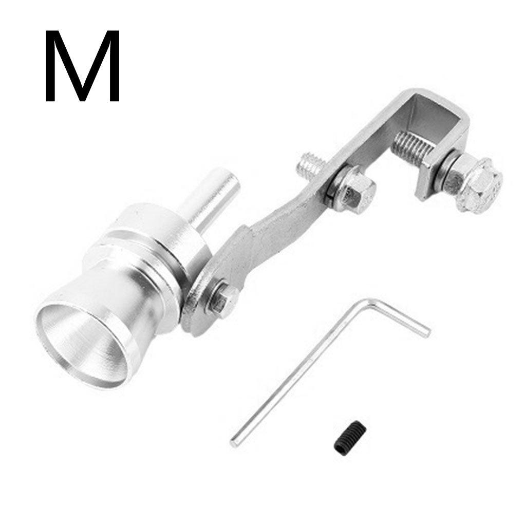 Turbo Sound Simulator Whistle Car Exhaust Pipe Whistle Vehicle Sound Muffler Silver M - size turbo-sound-simulator-whistle-car-exhaust-pipe-whistle-vehicle-sound-muffler-auto-parts-19