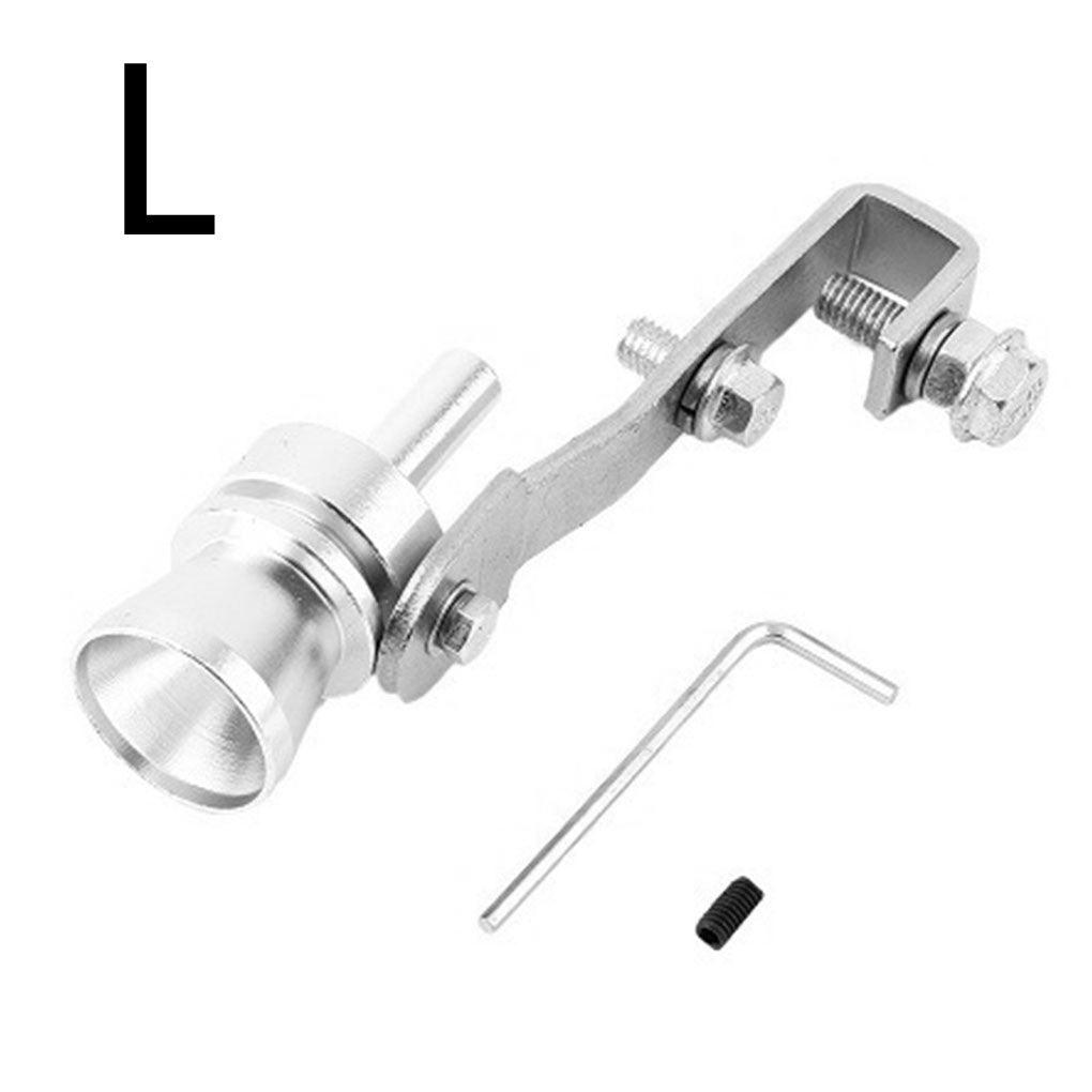 Turbo Sound Simulator Whistle Car Exhaust Pipe Whistle Vehicle Sound Muffler Silver L - size turbo-sound-simulator-whistle-car-exhaust-pipe-whistle-vehicle-sound-muffler-auto-parts-20