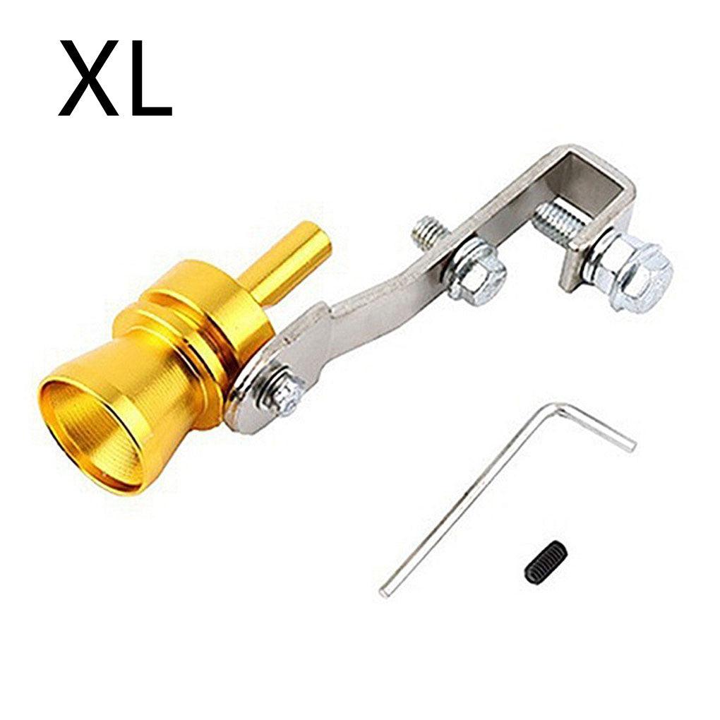 Turbo Sound Simulator Whistle Car Exhaust Pipe Whistle Vehicle Sound Muffler Gold XL - size turbo-sound-simulator-whistle-car-exhaust-pipe-whistle-vehicle-sound-muffler-auto-parts-29