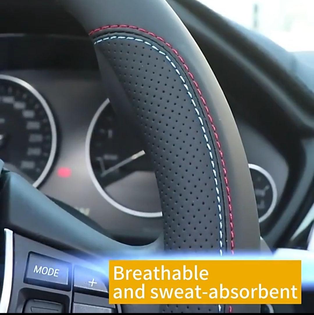 Universal Microfiber Leather Covers Breathable Anti-Slip Odorless Steering Wheel cover universal-microfiber-leather-covers-breathable-anti-slip-odorless-steering-wheel-cover-auto-parts-14