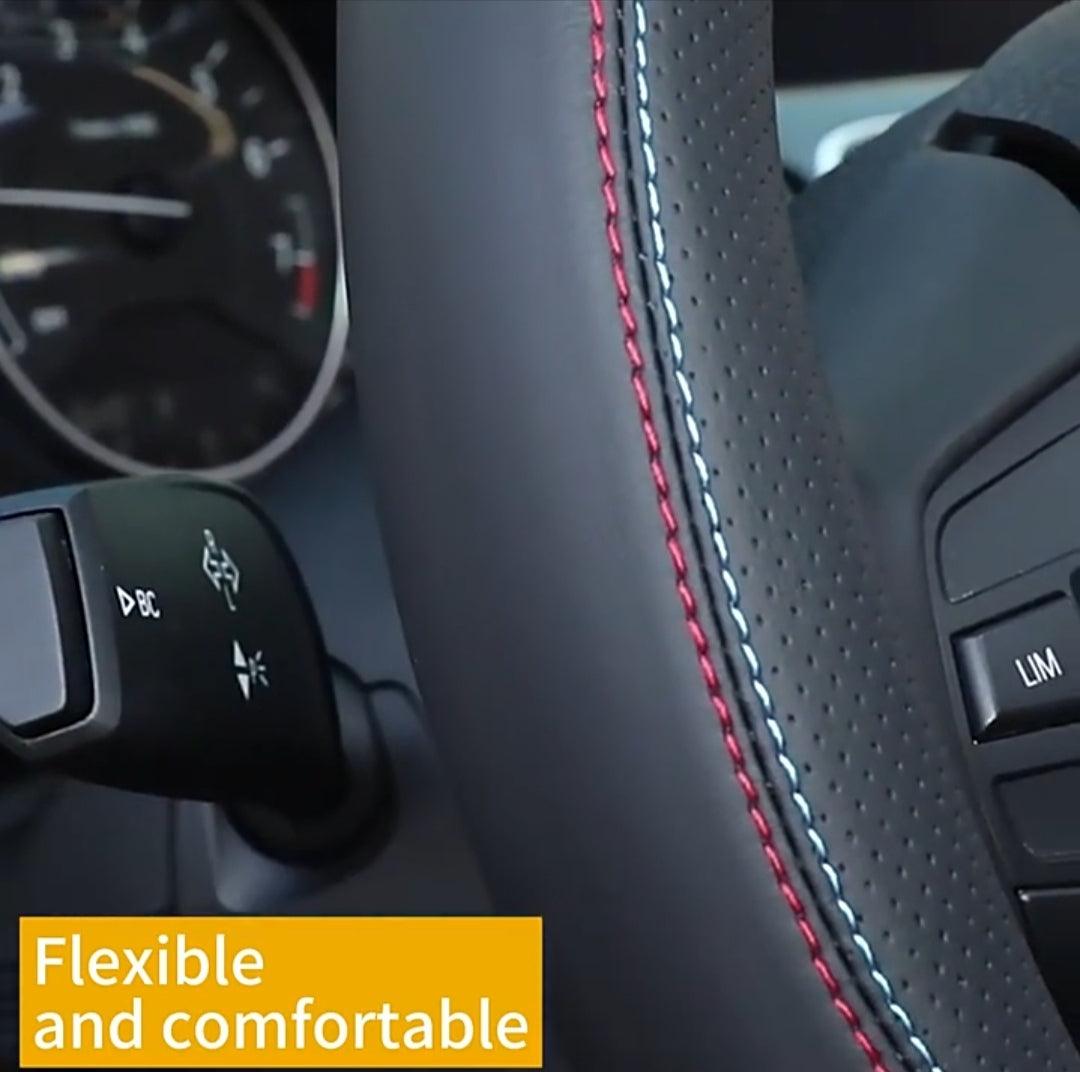 Universal Microfiber Leather Covers Breathable Anti-Slip Odorless Steering Wheel cover universal-microfiber-leather-covers-breathable-anti-slip-odorless-steering-wheel-cover-auto-parts-15