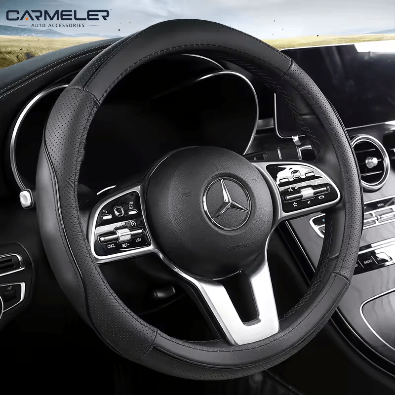 Universal Microfiber Leather Covers Breathable Anti-Slip Odorless Steering Wheel cover universal-microfiber-leather-covers-breathable-anti-slip-odorless-steering-wheel-cover-auto-parts-3