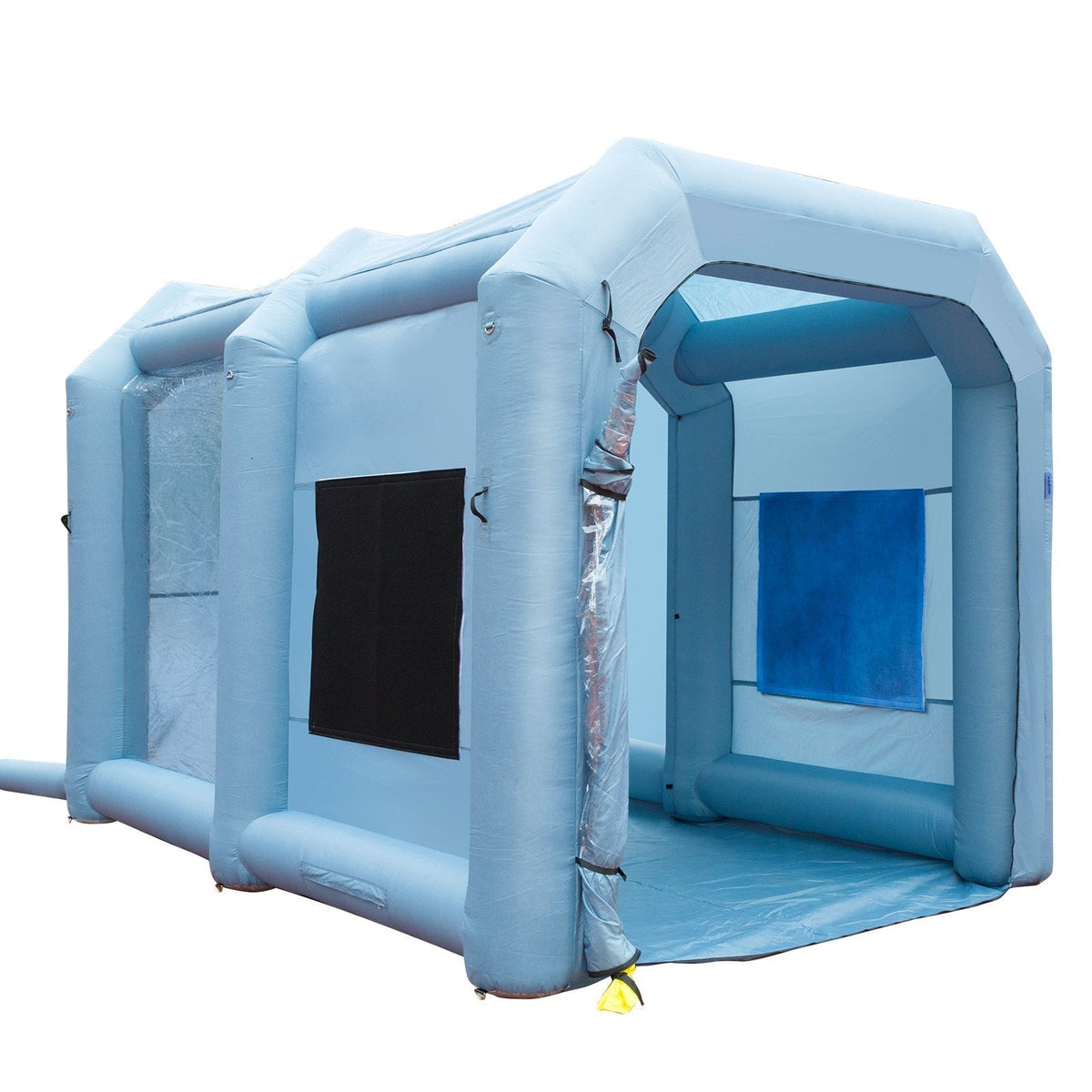 Inflatable Paint Booth, 13x10x9ft Inflatable Spray Booth, 950W High Powerful Blowers Spray Booth Tent us_CQ13109FT950WSOKVV1_original_img-v9_inflatable-paint-booth-m100-10