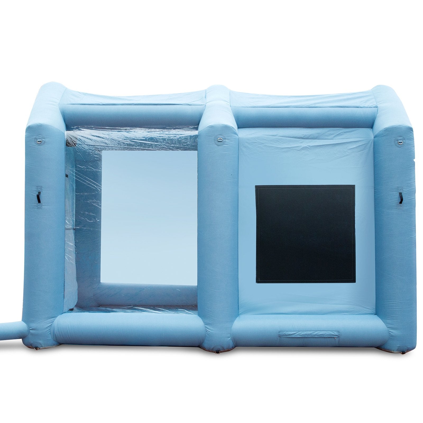 Inflatable Paint Booth, 13x10x9ft Inflatable Spray Booth, 950W High Powerful Blowers Spray Booth Tent us_CQ13109FT950WSOKVV1_original_img-v9_inflatable-paint-booth-m100-11