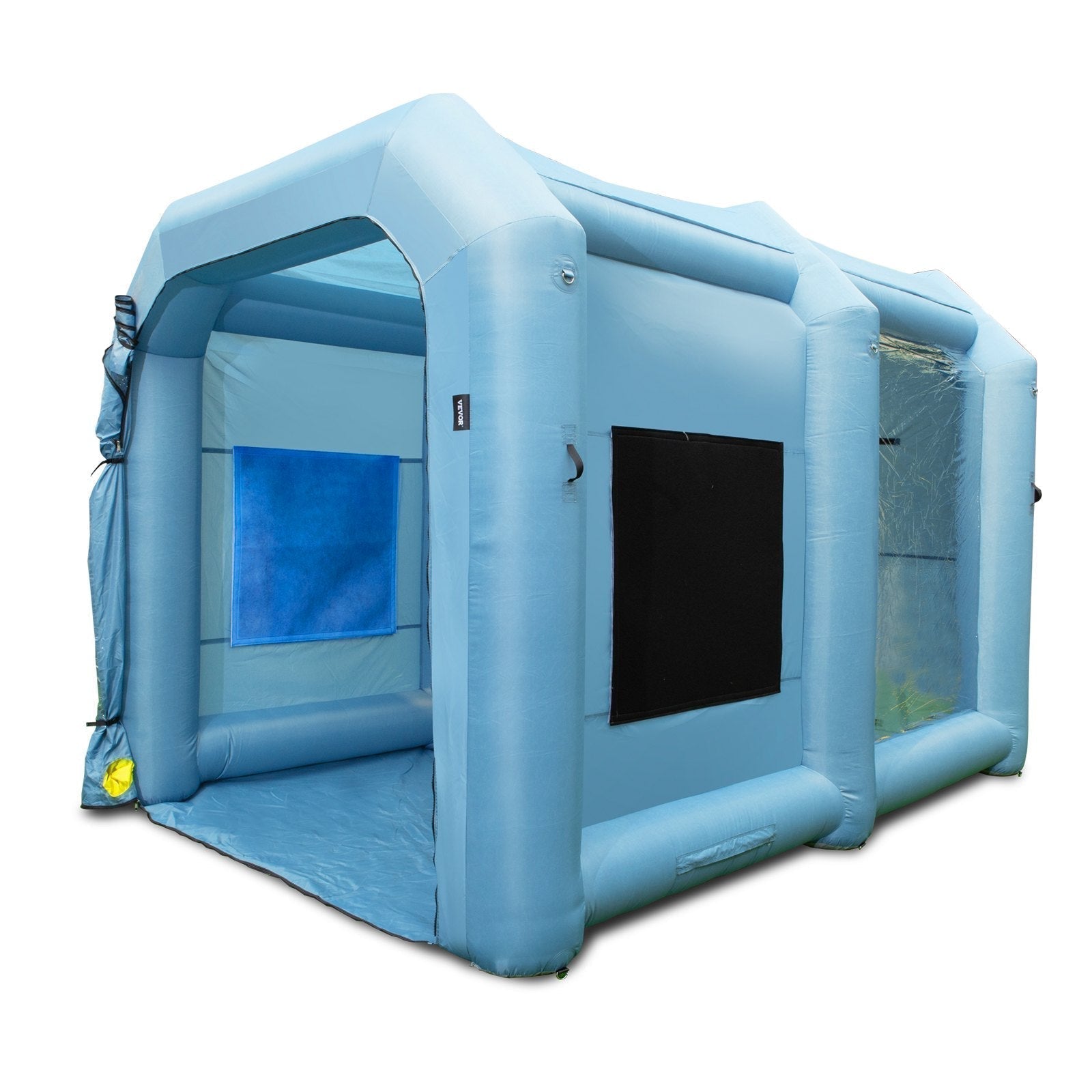 Inflatable Paint Booth, 13x10x9ft Inflatable Spray Booth, 950W High Powerful Blowers Spray Booth Tent us_CQ13109FT950WSOKVV1_original_img-v9_inflatable-paint-booth-m100-12