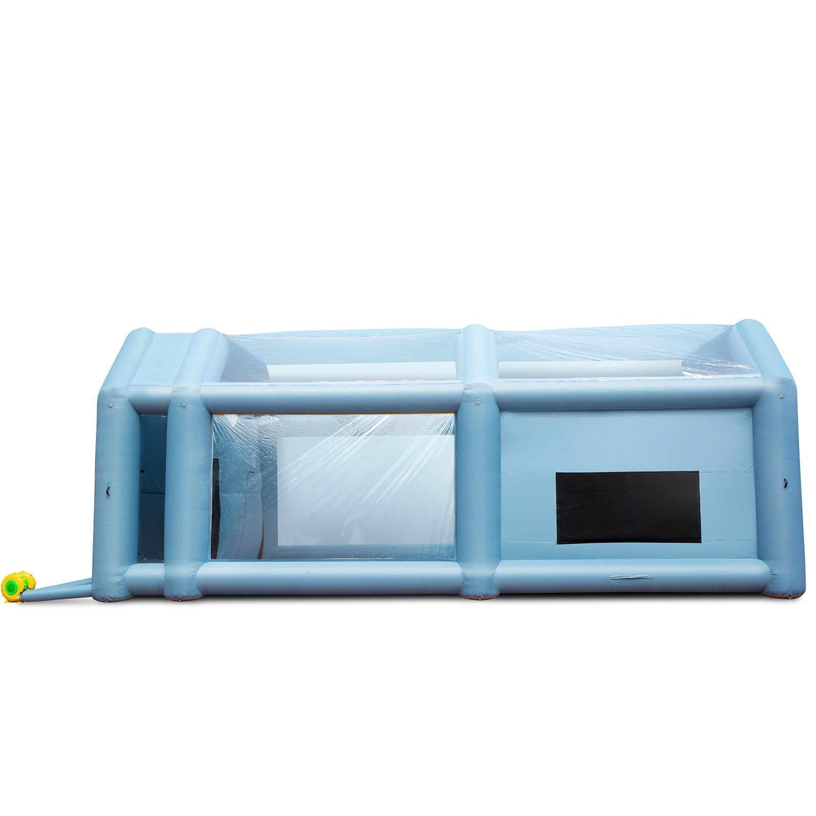 Inflatable Paint Booth, 28x16x11ft Inflatable Spray Booth, High Powerful 750W+950W Blowers Spray Booth Tent us_CQSPQFLSS2816PT98V1_original_img-v4_inflatable-paint-booth-m100-11