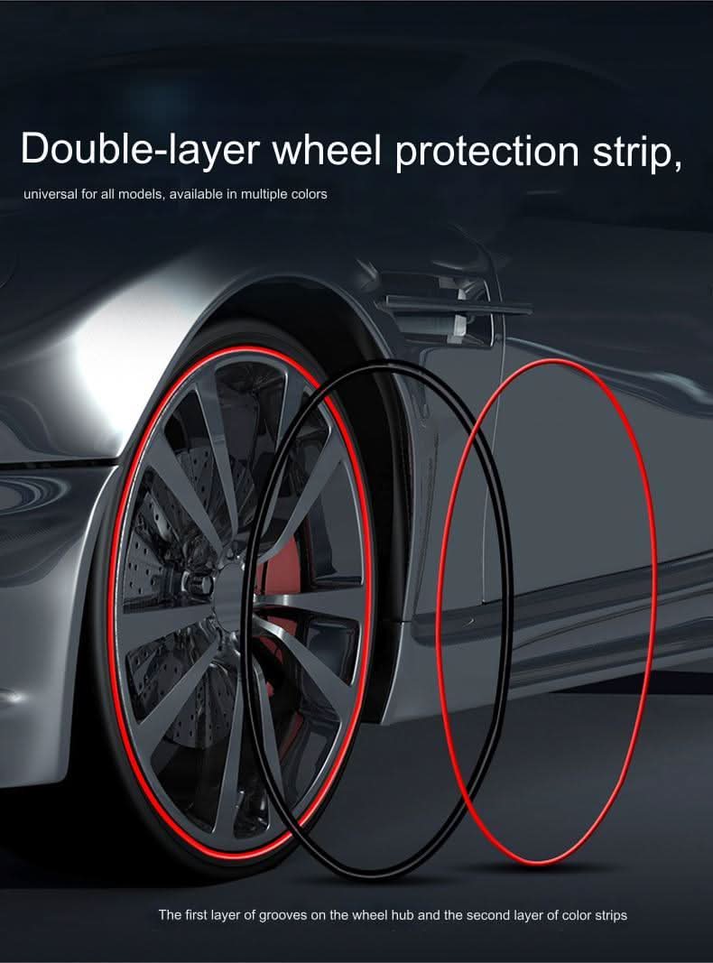 Wheel Hub Trim Strip Protection Ring Anti-collision Ring Double-layer Wheel Hub wheel-hub-trim-strip-protection-ring-anti-collision-ring-double-layer-wheel-hub-auto-parts-10