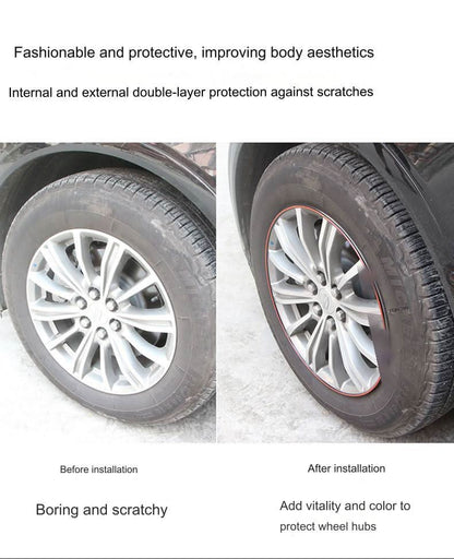 Wheel Hub Trim Strip Protection Ring Anti-collision Ring Double-layer Wheel Hub wheel-hub-trim-strip-protection-ring-anti-collision-ring-double-layer-wheel-hub-auto-parts-11