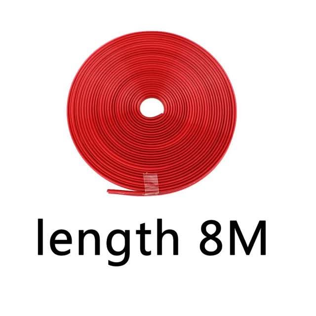 Wheel Hub Trim Strip Protection Ring Anti-collision Ring Double-layer Wheel Hub Red 8Metter wheel-hub-trim-strip-protection-ring-anti-collision-ring-double-layer-wheel-hub-auto-parts-23