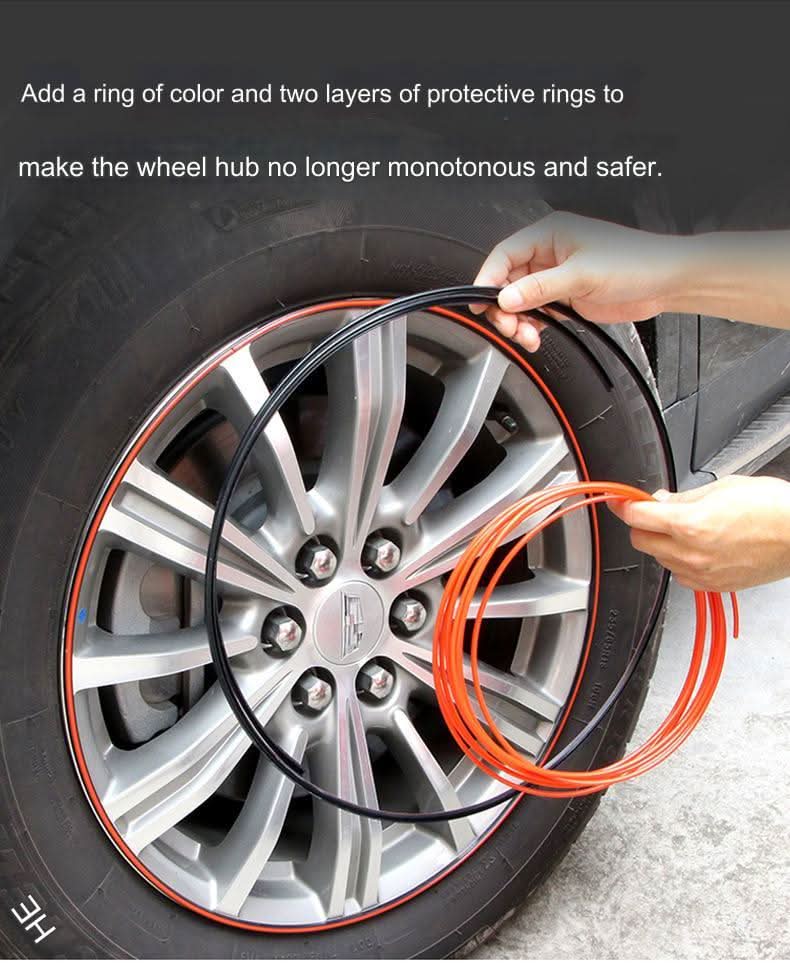 Wheel Hub Trim Strip Protection Ring Anti-collision Ring Double-layer Wheel Hub wheel-hub-trim-strip-protection-ring-anti-collision-ring-double-layer-wheel-hub-auto-parts-6
