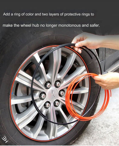 Wheel Hub Trim Strip Protection Ring Anti-collision Ring Double-layer Wheel Hub wheel-hub-trim-strip-protection-ring-anti-collision-ring-double-layer-wheel-hub-auto-parts-6